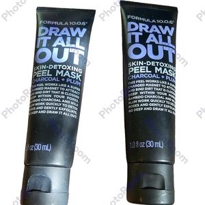 Draw it all out skin detoxing peel mask lot of 2